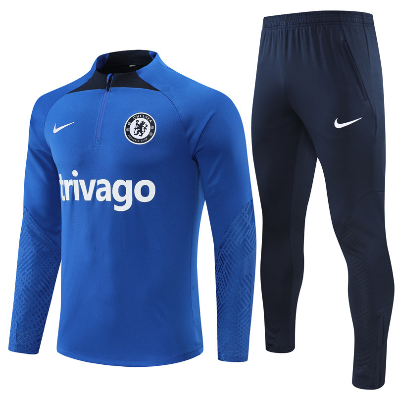 AAA Quality Chelsea 22/23 Tracksuit - Blue